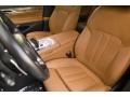 Cognac Front Seat Photo for 2018 BMW 7 Series #145628279