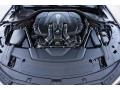 4.4 Liter TwinPower Turbocharged DOHC 32-Valve VVT V8 Engine for 2018 BMW 7 Series 750i Sedan #145628630