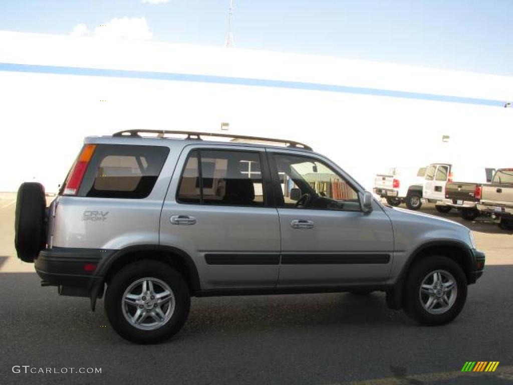 2001 CR-V EX 4WD - Satin Silver Metallic / Dark Gray photo #4