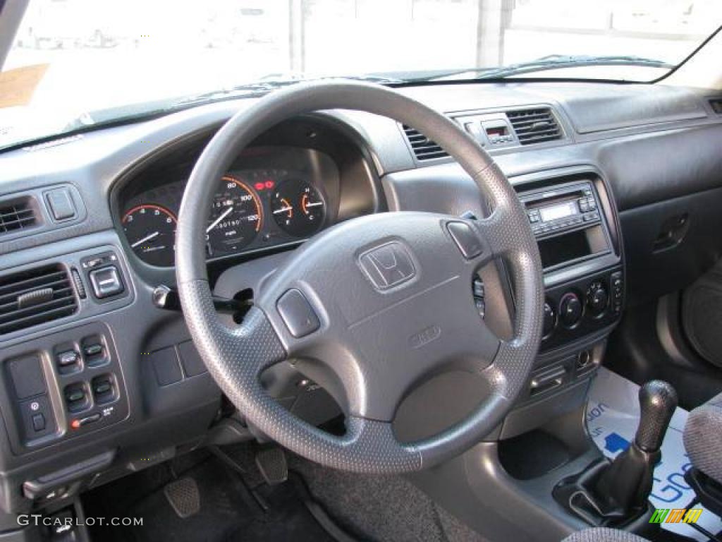 2001 CR-V EX 4WD - Satin Silver Metallic / Dark Gray photo #8