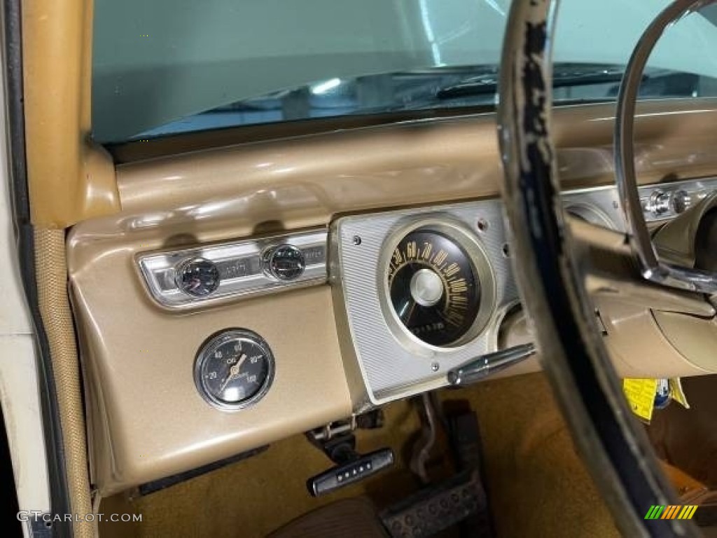 1965 Plymouth Barracuda Coupe Gold Dashboard Photo #145629629
