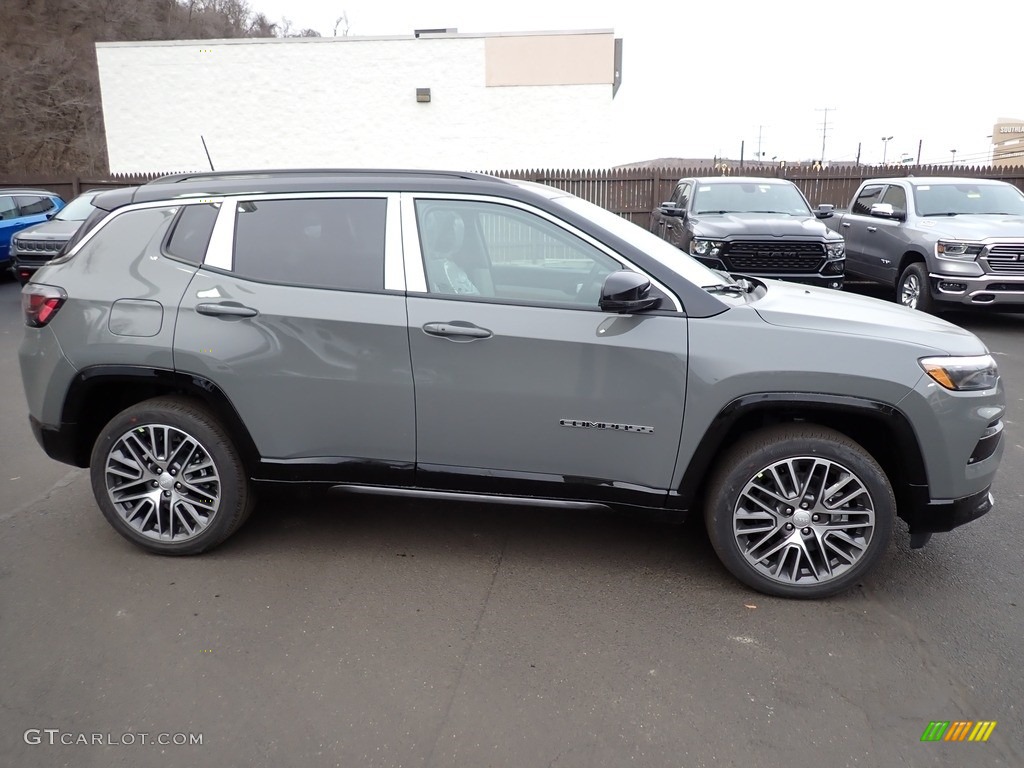 Sting-Gray 2023 Jeep Compass Limited 4x4 Exterior Photo #145629659