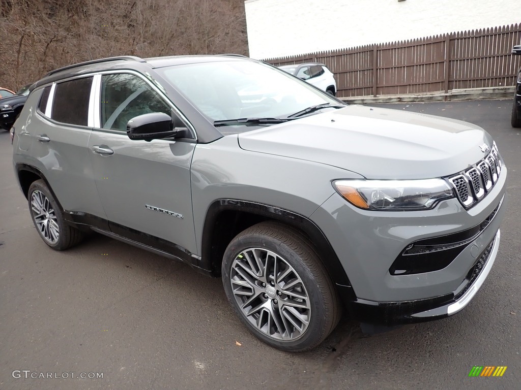 Sting-Gray 2023 Jeep Compass Limited 4x4 Exterior Photo #145629689