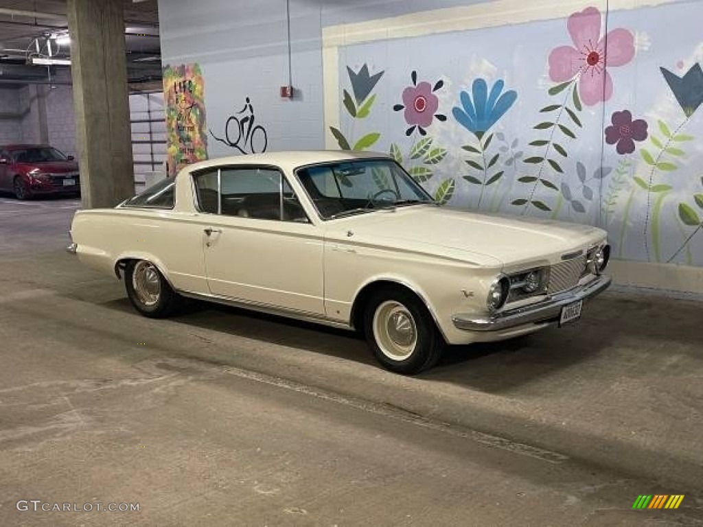 White 1965 Plymouth Barracuda Coupe Exterior Photo #145629716