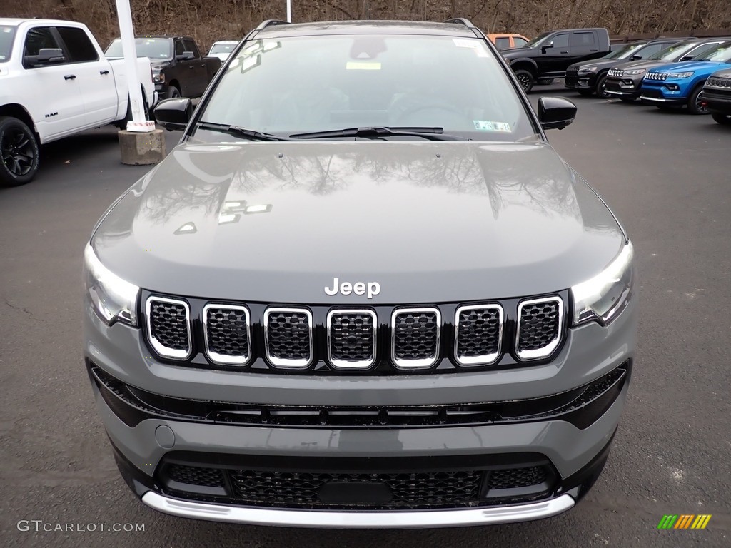 Sting-Gray 2023 Jeep Compass Limited 4x4 Exterior Photo #145629719