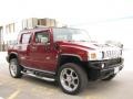 2005 Red Metallic Hummer H2 SUT  photo #4