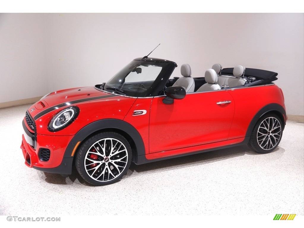 Chili Red 2020 Mini Convertible John Cooper Works Exterior Photo #145630094