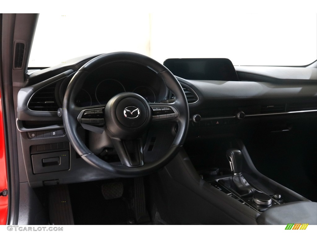 2020 Mazda MAZDA3 Hatchback Black Dashboard Photo #145630625