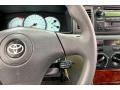 2004 Toyota Corolla Light Gray Interior Steering Wheel Photo