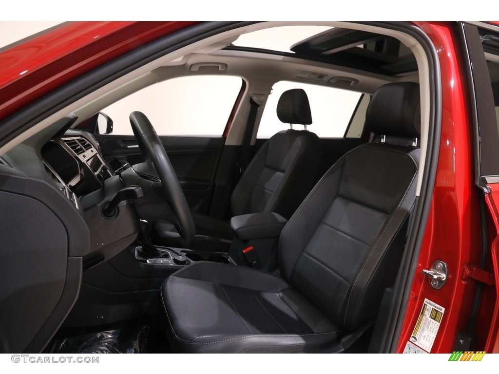 2020 Tiguan SEL 4MOTION - Cardinal Red Metallic / Titan Black photo #5