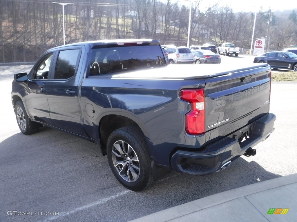 2021 Silverado 1500 RST Crew Cab 4x4 - Northsky Blue Metallic / Jet Black photo #15