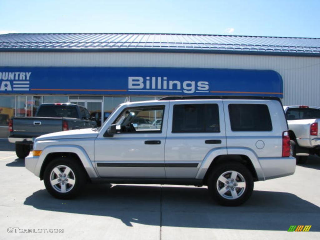 2006 Commander 4x4 - Bright Silver Metallic / Medium Slate Gray photo #1