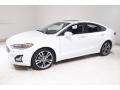 Oxford White - Fusion Titanium AWD Photo No. 3