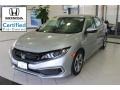 Lunar Silver Metallic 2020 Honda Civic LX Sedan