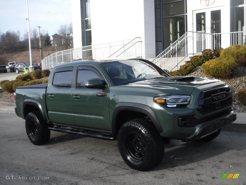 2020 Tacoma TRD Pro Double Cab 4x4 - Army Green / Black photo #1