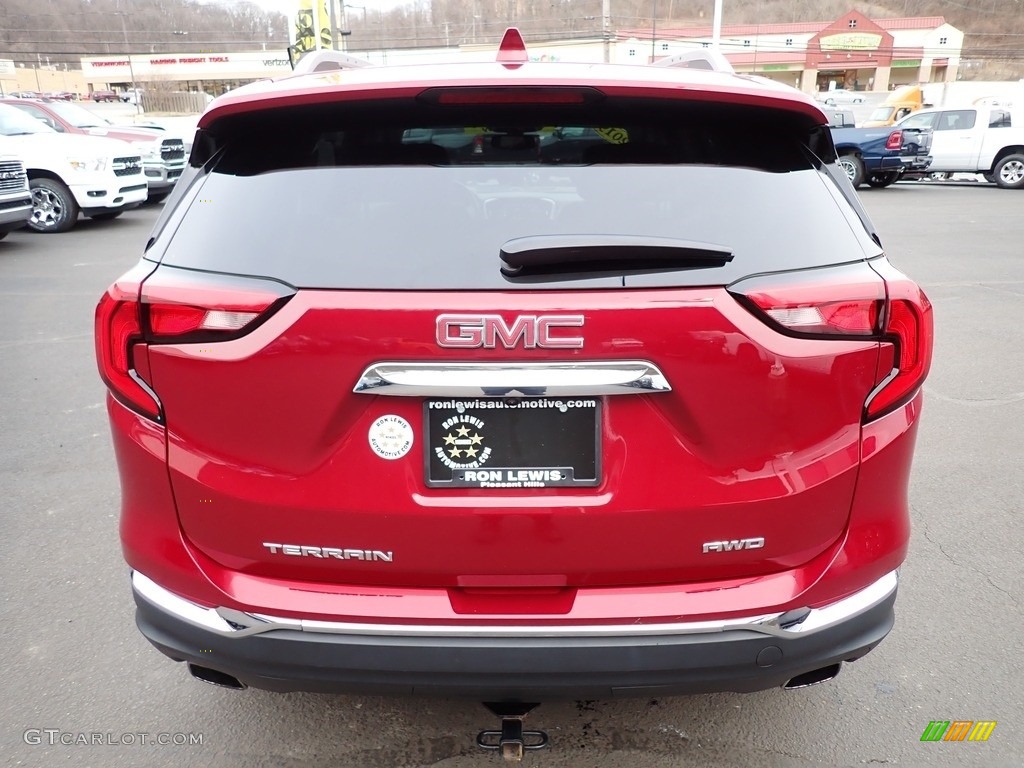 2019 Terrain SLT AWD - Red Quartz Tintcoat / Jet Black photo #4