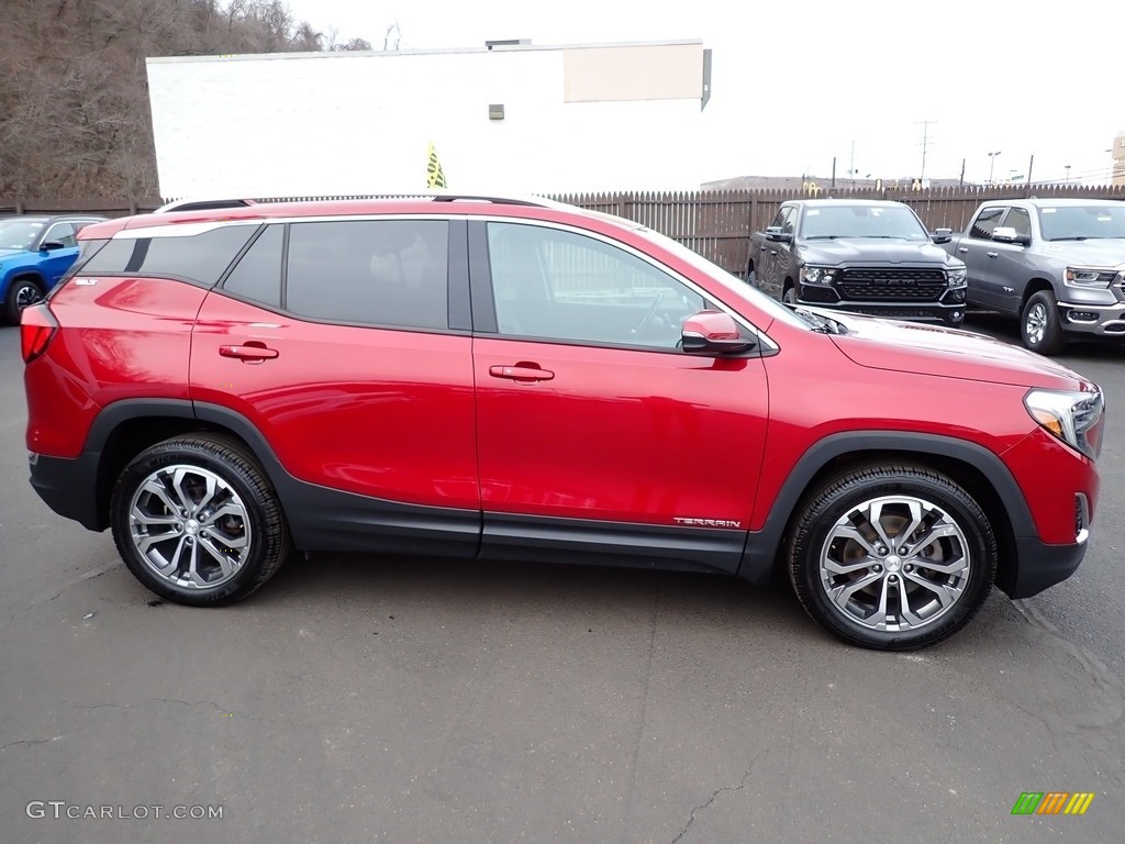 2019 Terrain SLT AWD - Red Quartz Tintcoat / Jet Black photo #7