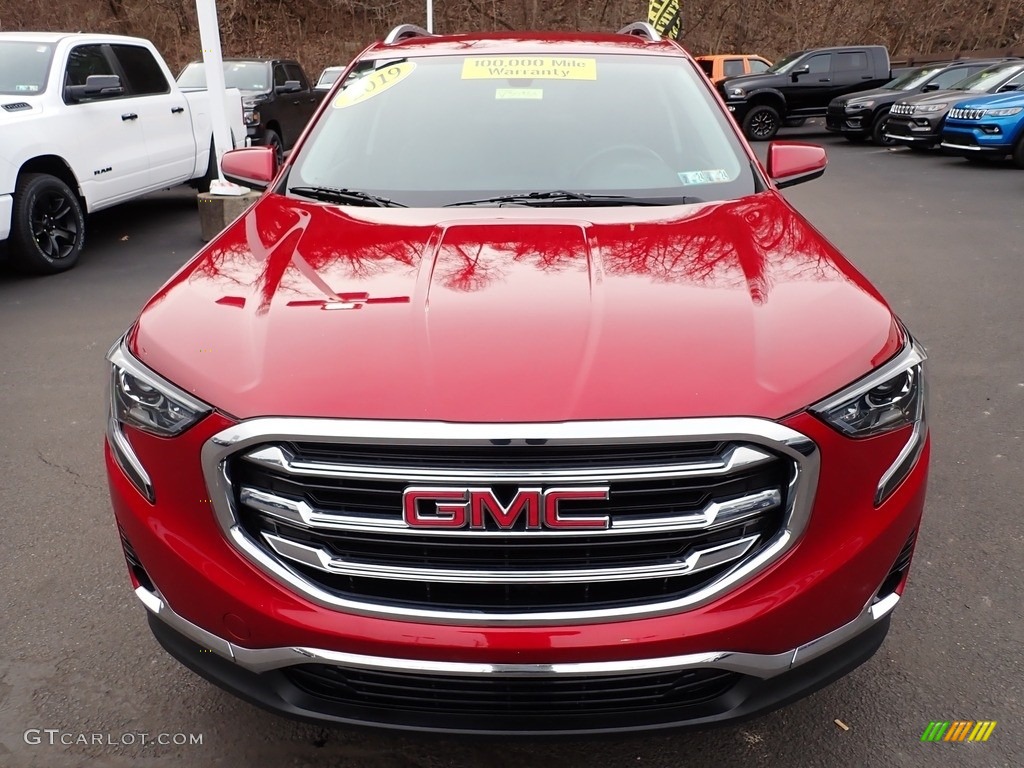2019 Terrain SLT AWD - Red Quartz Tintcoat / Jet Black photo #9
