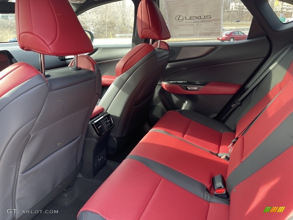 2023 NX 350 F Sport AWD - Obsidian / Circuit Red photo #3