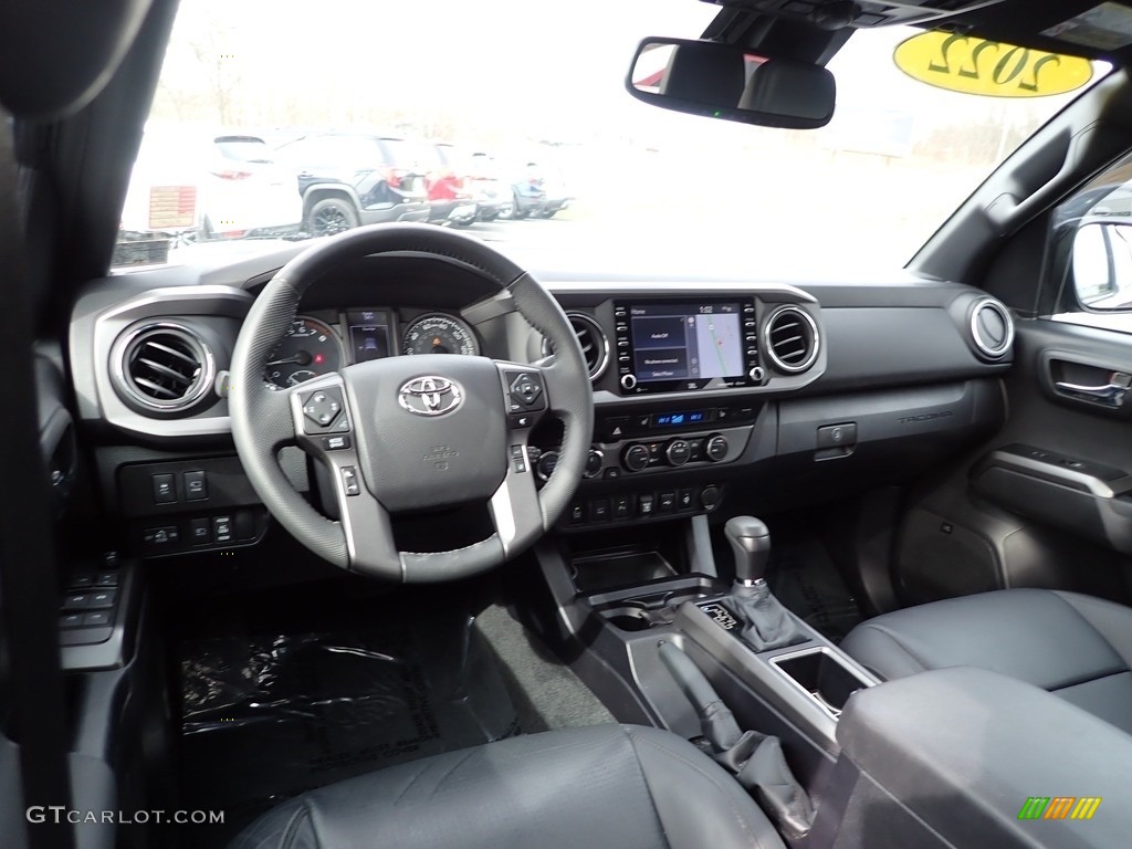 Black Interior 2022 Toyota Tacoma TRD Off Road Double Cab 4x4 Photo #145633466