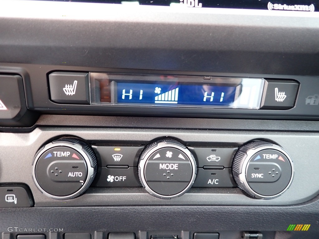2022 Toyota Tacoma TRD Off Road Double Cab 4x4 Controls Photo #145633598