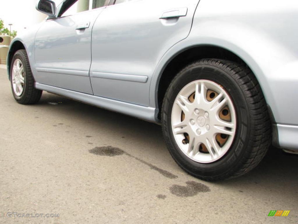 2003 Galant ES - Chrome Blue Pearl / Gray photo #6