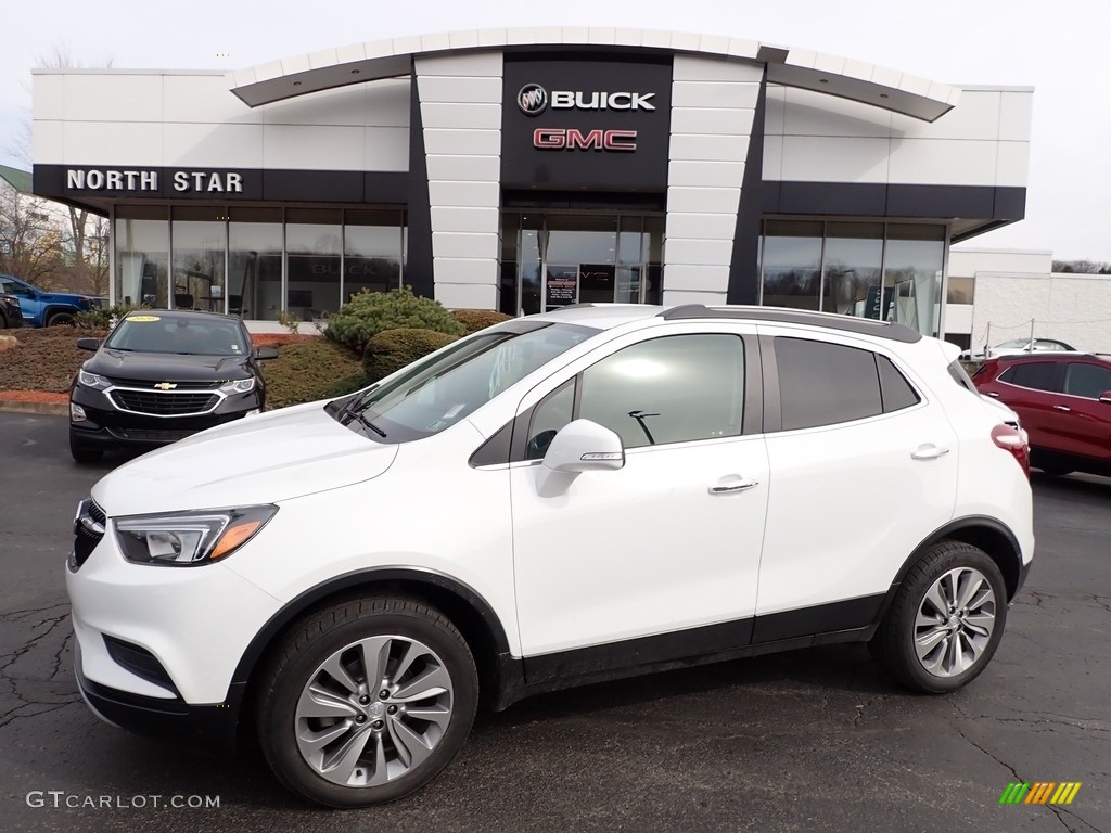 2019 Encore Preferred AWD - Summit White / Ebony photo #1