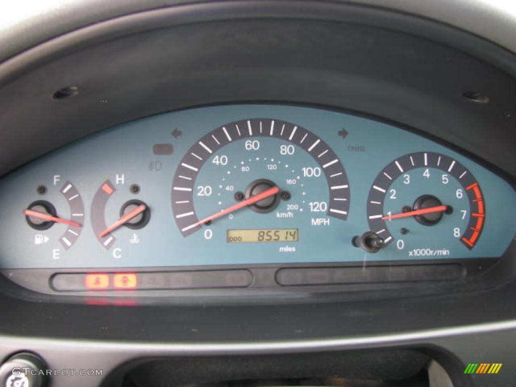 2003 Galant ES - Chrome Blue Pearl / Gray photo #10