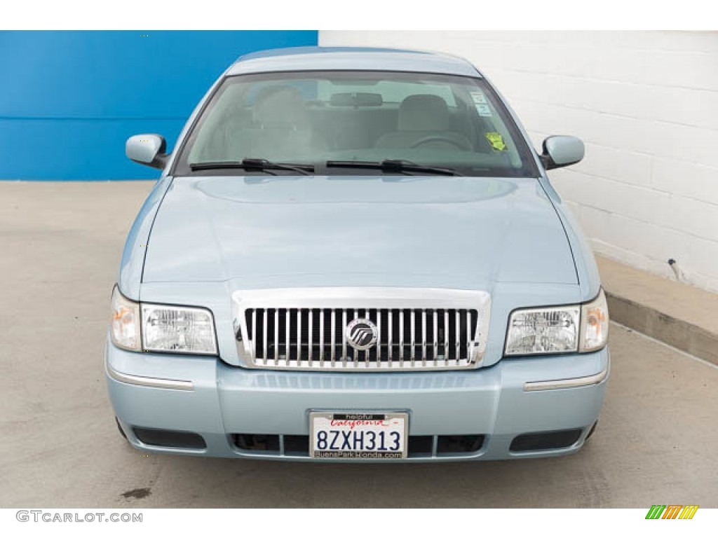 2006 Grand Marquis GS - Light Ice Blue Metallic / Light Camel photo #7