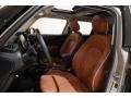 2023 Mini Hardtop Chesterfield/Malt Brown Interior Front Seat Photo