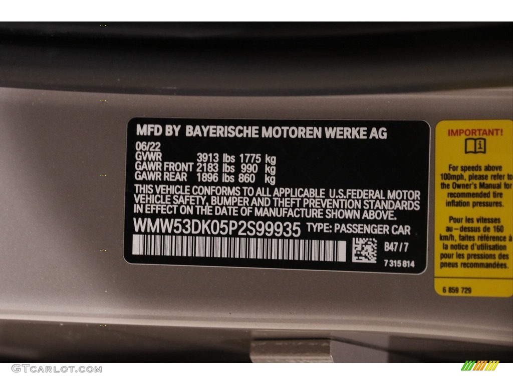 2023 Mini Hardtop Cooper S 4 Door Color Code Photos