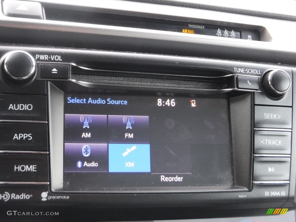 2018 RAV4 XLE - Electric Storm Blue / Ash photo #7