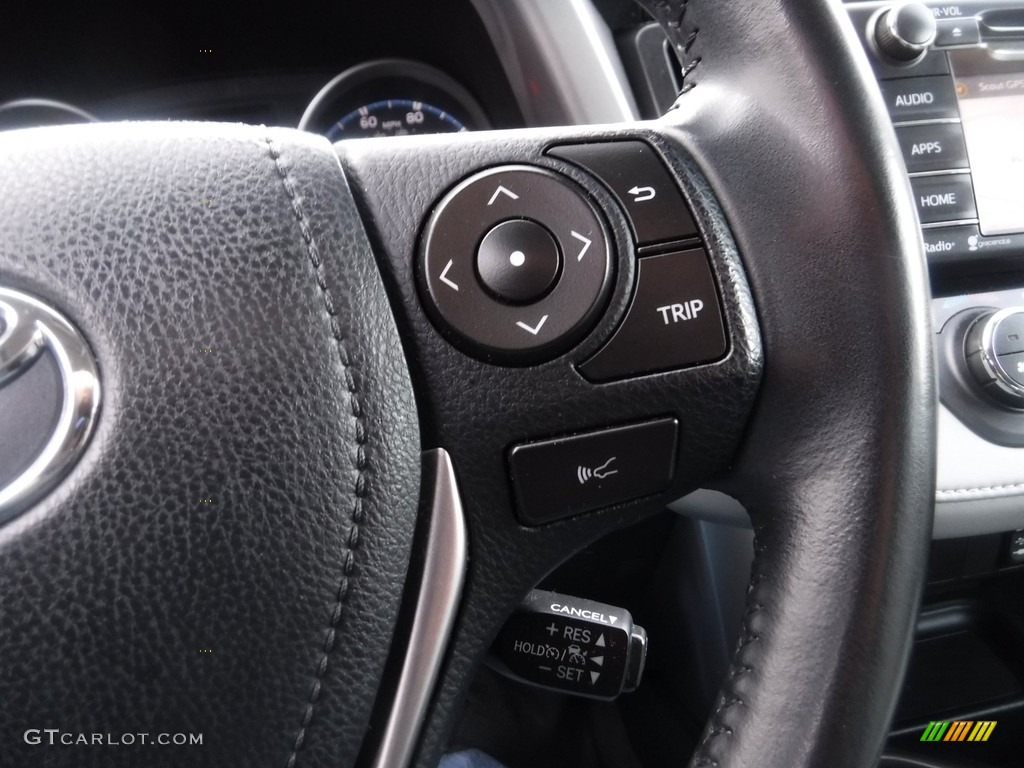 2018 RAV4 XLE - Electric Storm Blue / Ash photo #9