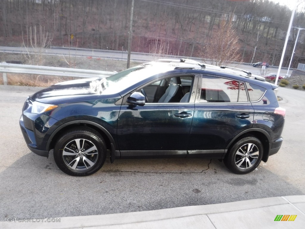2018 RAV4 XLE - Electric Storm Blue / Ash photo #13