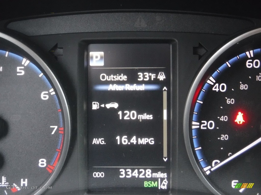 2018 RAV4 XLE - Electric Storm Blue / Ash photo #36