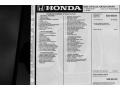 2023 Honda Civic Sport Hatchback Window Sticker