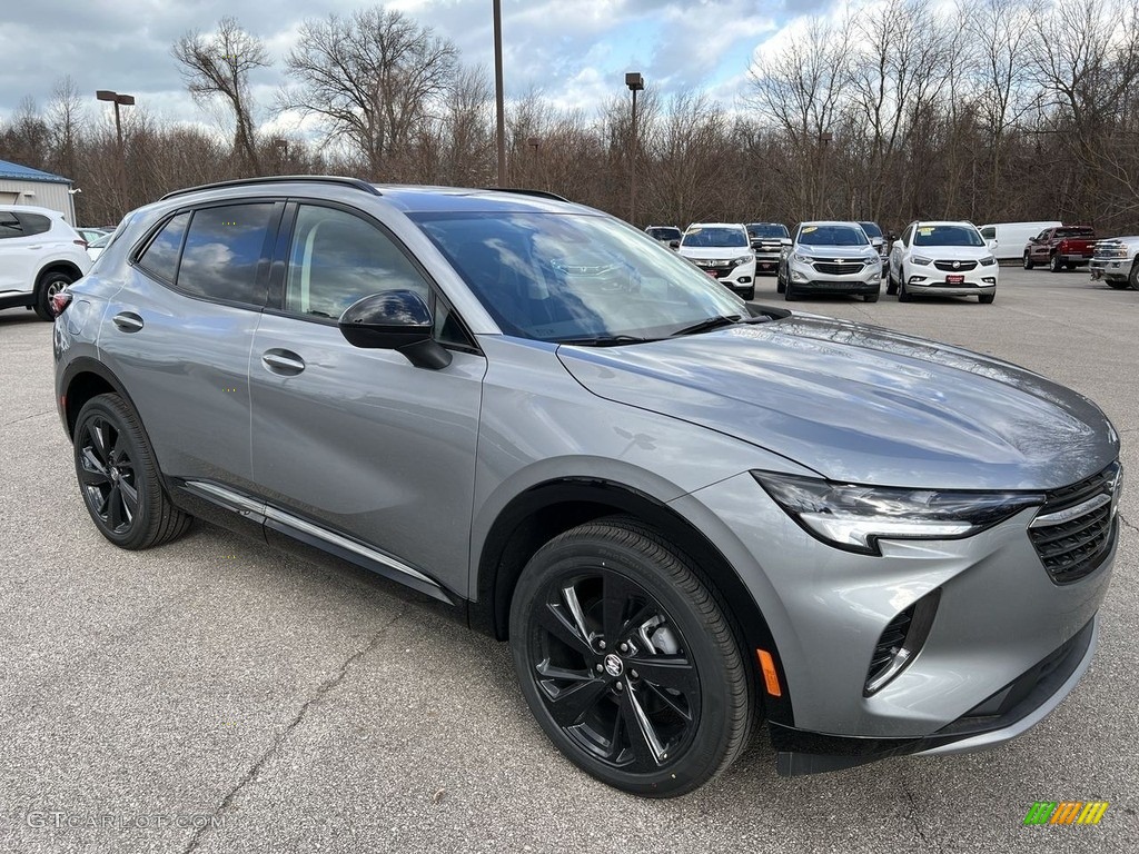 Moonstone Gray Metallic 2023 Buick Envision Essence AWD Exterior Photo #145637300