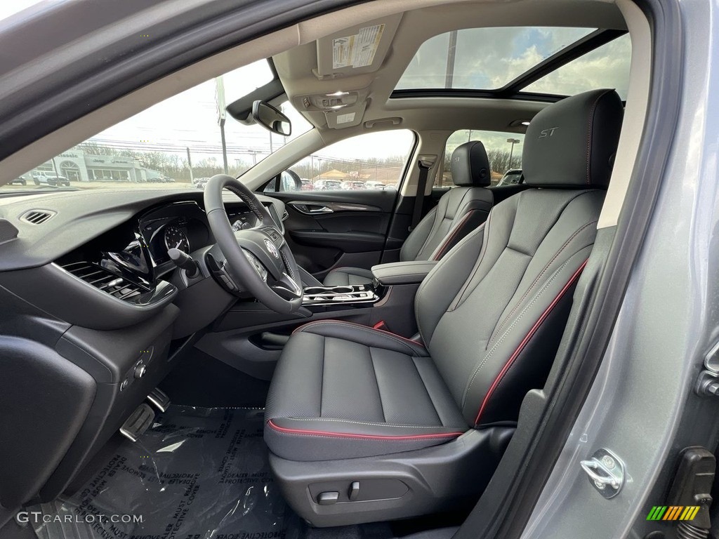 Ebony Interior 2023 Buick Envision Essence AWD Photo #145637336
