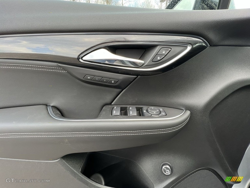 2023 Buick Envision Essence AWD Ebony Door Panel Photo #145637390