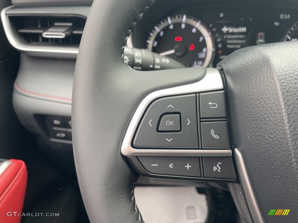 2023 Toyota Highlander XSE AWD Cockpit Red Steering Wheel Photo #145637651