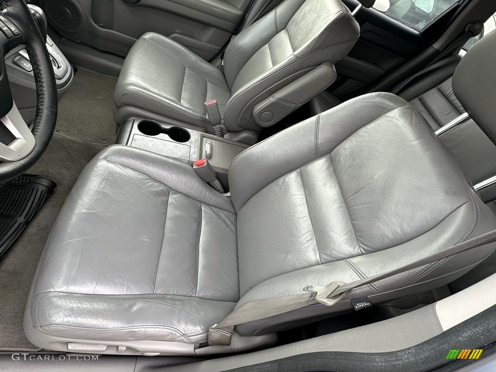 2008 CR-V EX-L - Glacier Blue Metallic / Gray photo #7