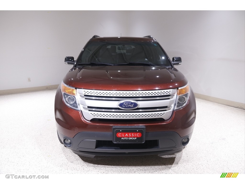 2015 Explorer XLT 4WD - Bronze Fire / Charcoal Black photo #2