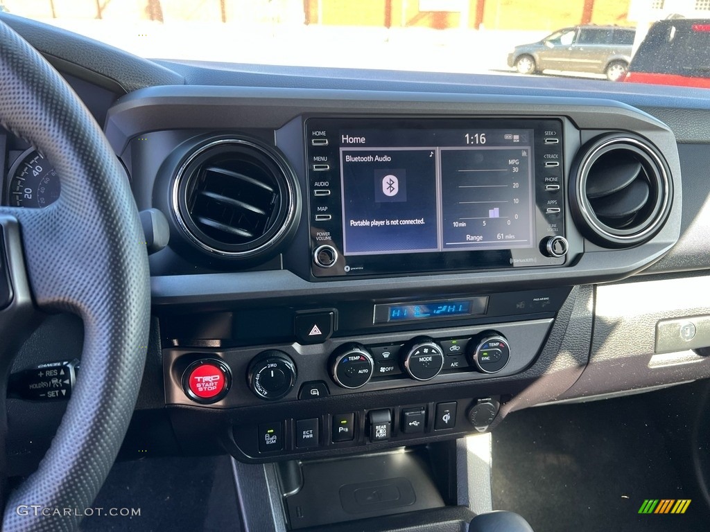 2021 Tacoma TRD Sport Double Cab 4x4 - Voodoo Blue / TRD Cement/Black photo #17