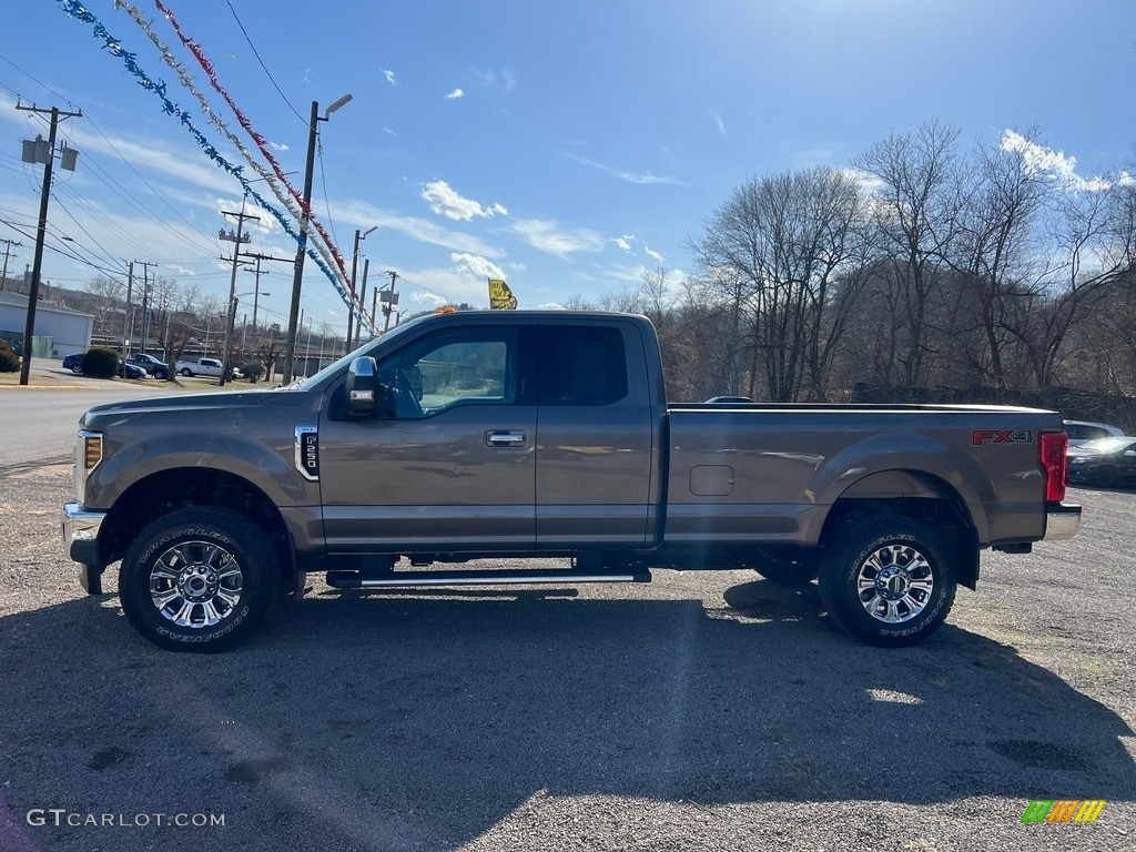 2019 F250 Super Duty XLT SuperCab 4x4 - Stone Gray / Earth Gray photo #2