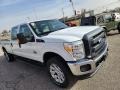Oxford White - F250 Super Duty XL Crew Cab 4x4 Photo No. 2