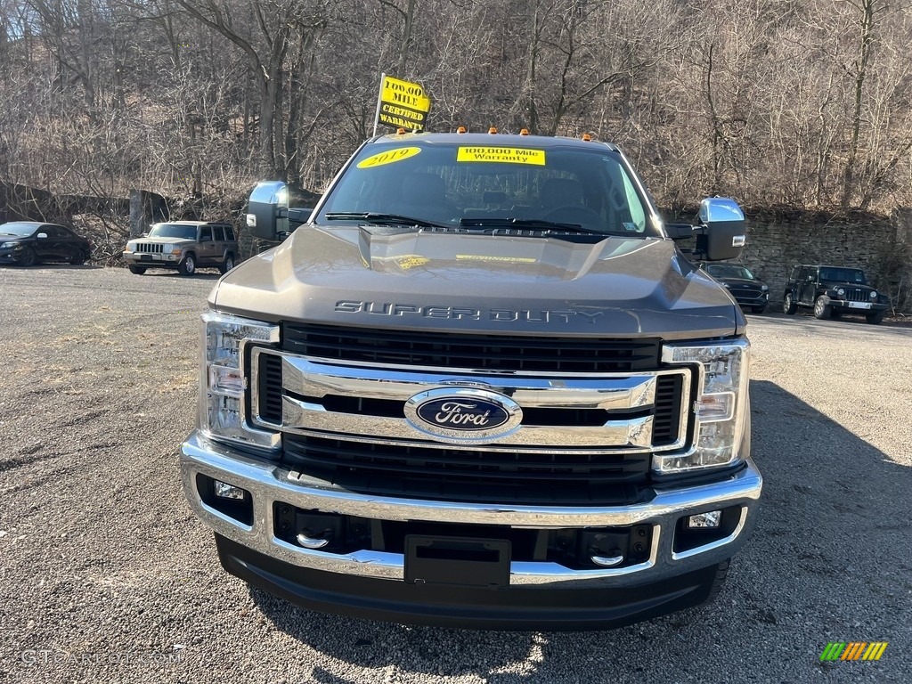 2019 F250 Super Duty XLT SuperCab 4x4 - Stone Gray / Earth Gray photo #4
