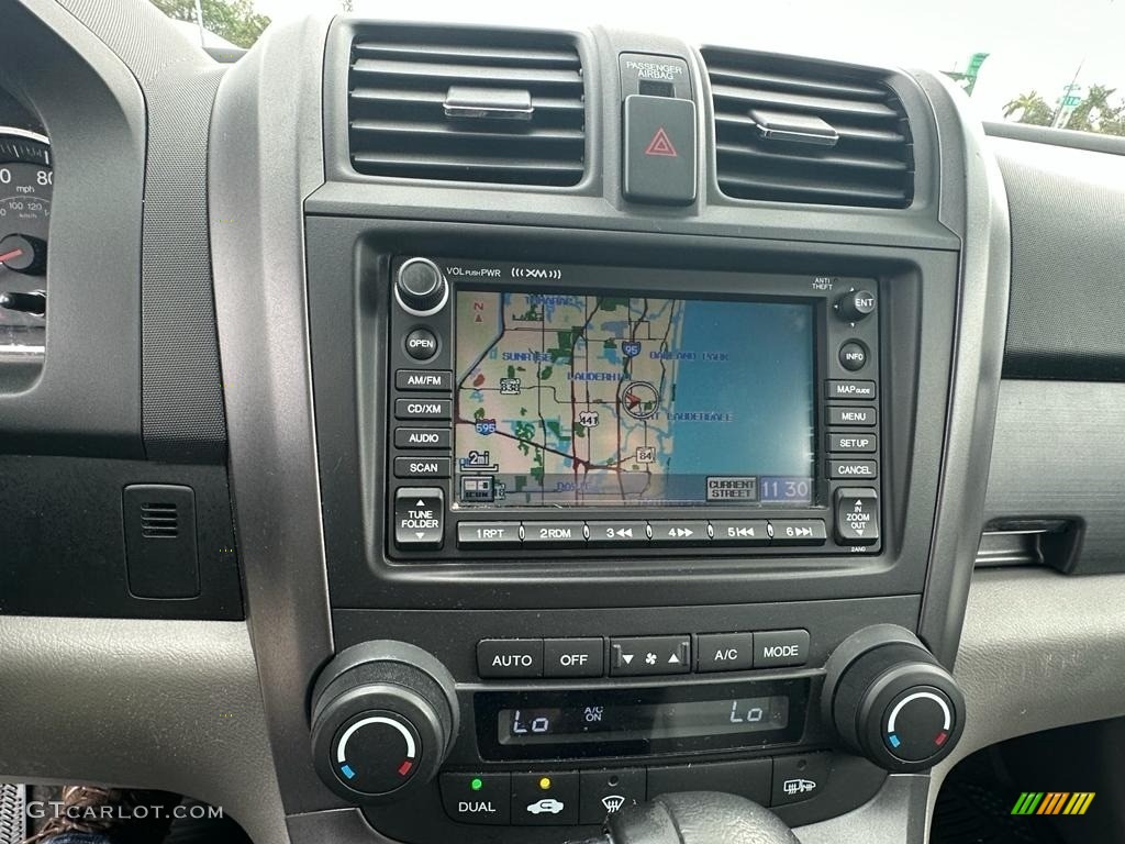 2008 CR-V EX-L - Glacier Blue Metallic / Gray photo #16