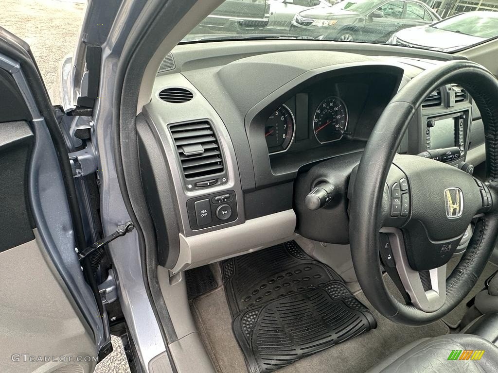 2008 CR-V EX-L - Glacier Blue Metallic / Gray photo #20