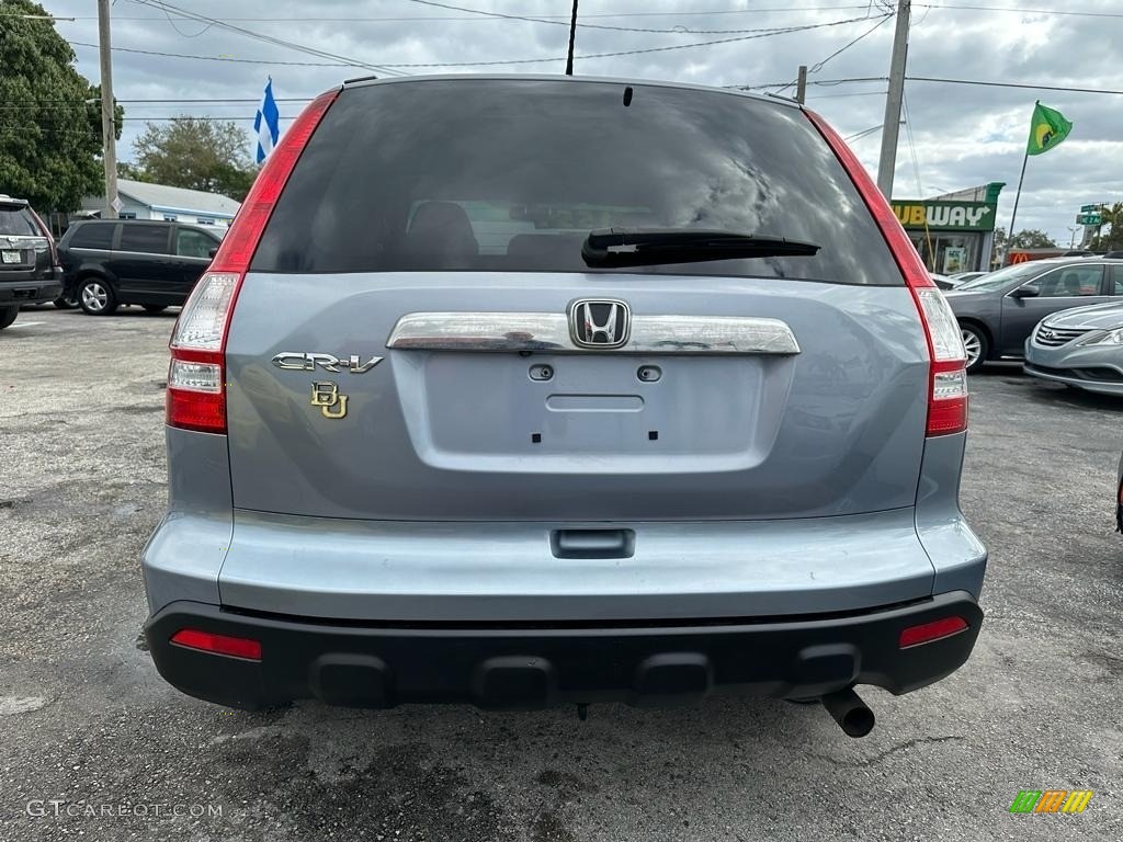 2008 CR-V EX-L - Glacier Blue Metallic / Gray photo #24