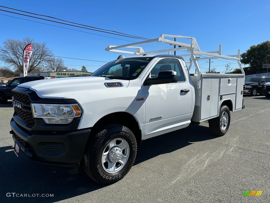 Bright White 2022 Ram 2500 Tradesman Regular Cab 4x4 Exterior Photo #145638413